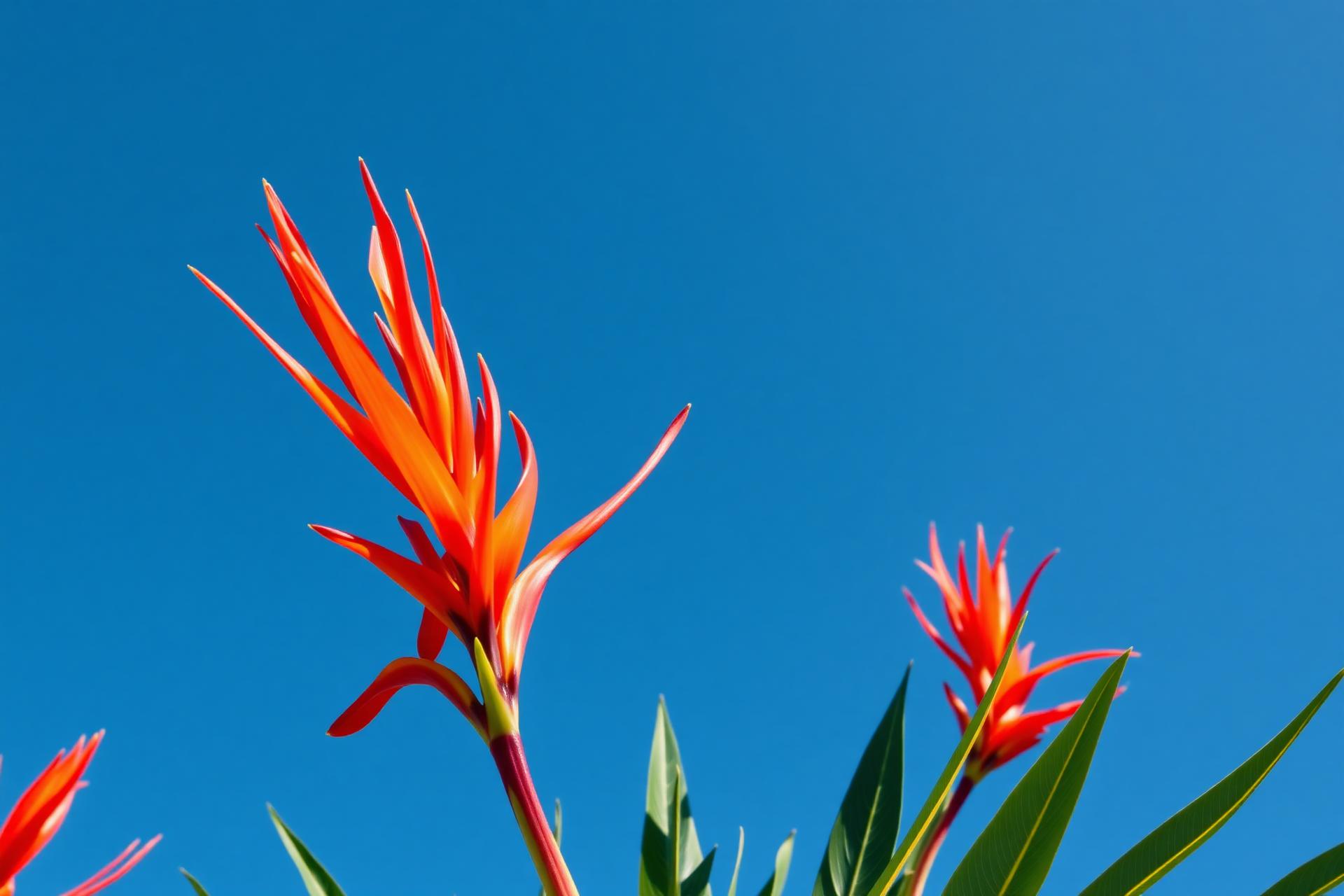 Flamboyant tree in bloom